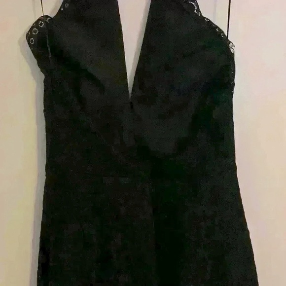 NWT Keepsake The Label Lulus High Roads Black Lace Halter Dress, Womens Size XS - Picture 8 of 14